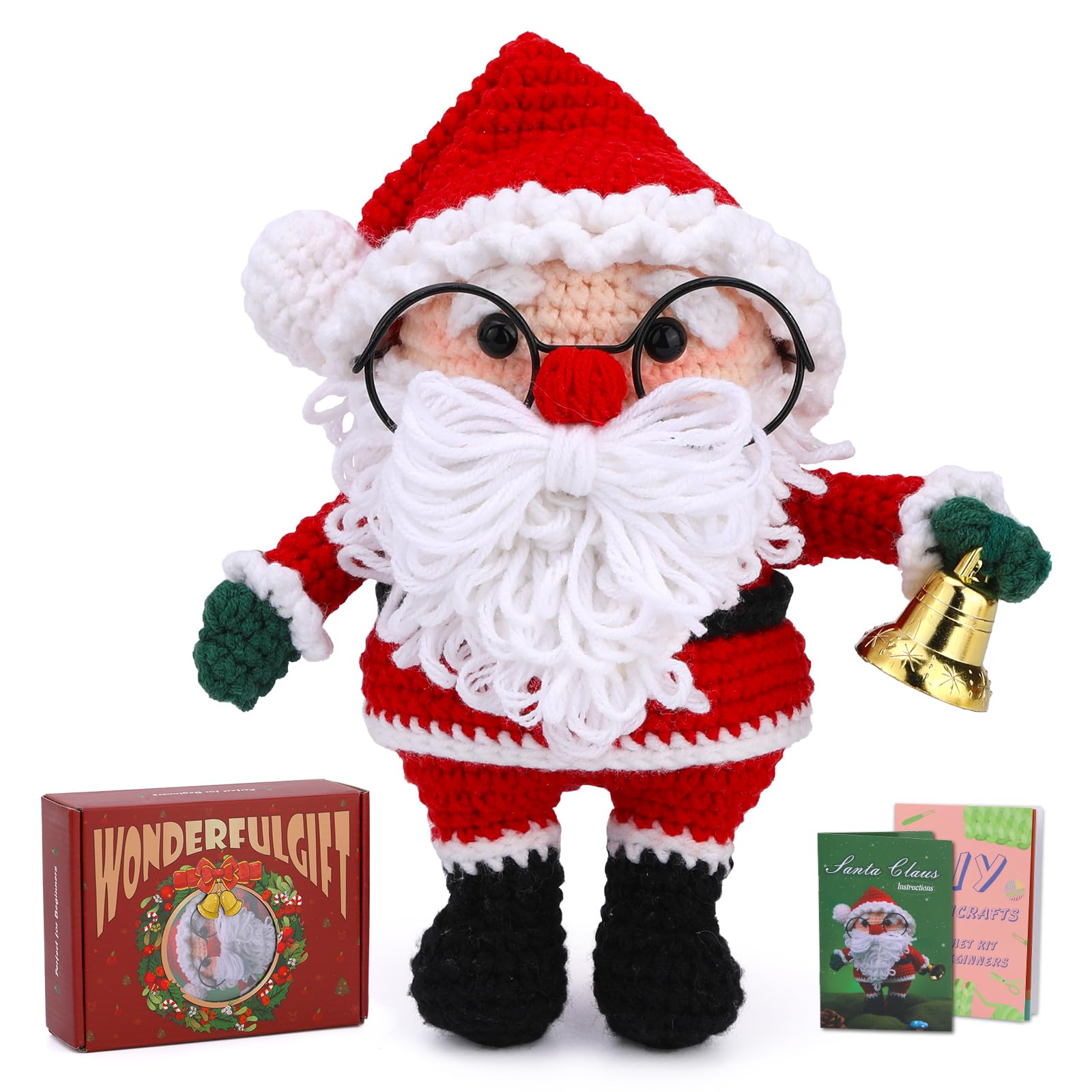 Vogart Crafts 'Christmas Crochet Kit' # 3201 Santa Claus